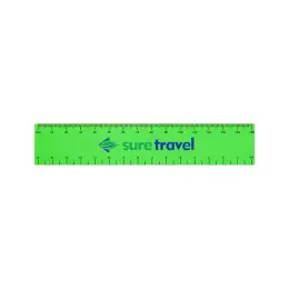15cm Budget Ruler - Neon Green